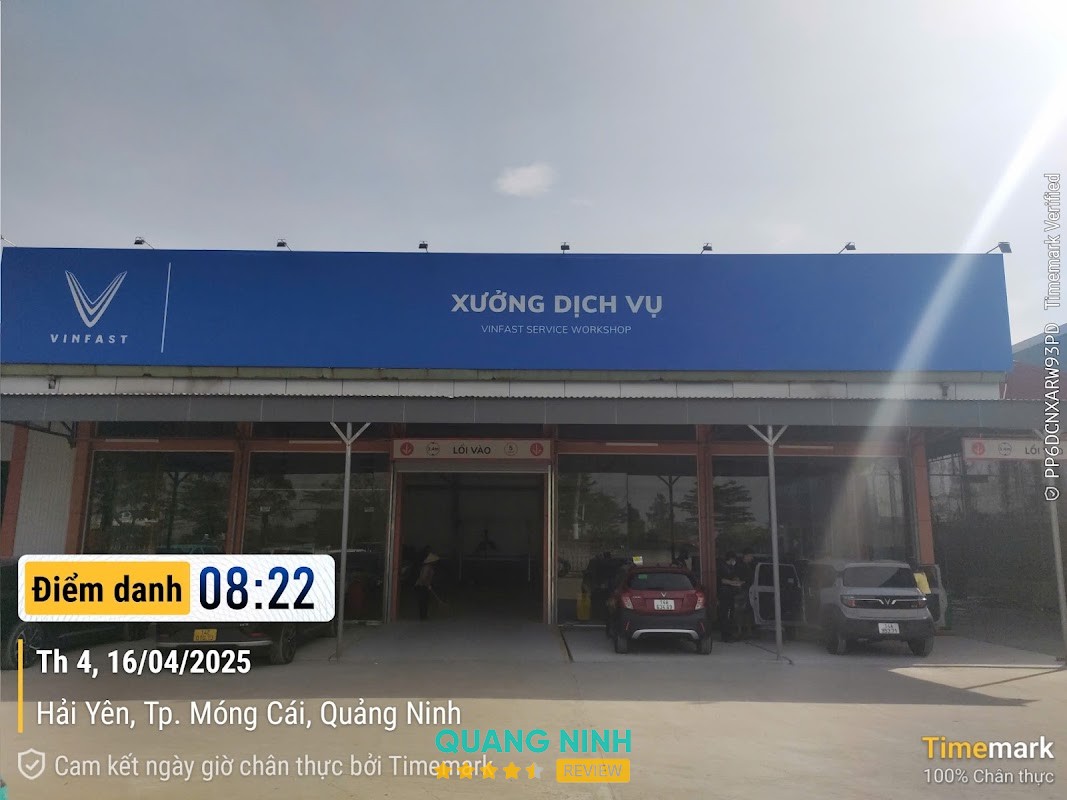 XƯỞNG DỊCH VỤ VINFAST MÓNG CÁI