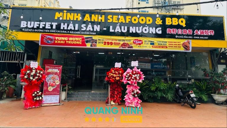 Minh Anh Buffet Hải Sản Lẩu Nướng Bãi Cháy