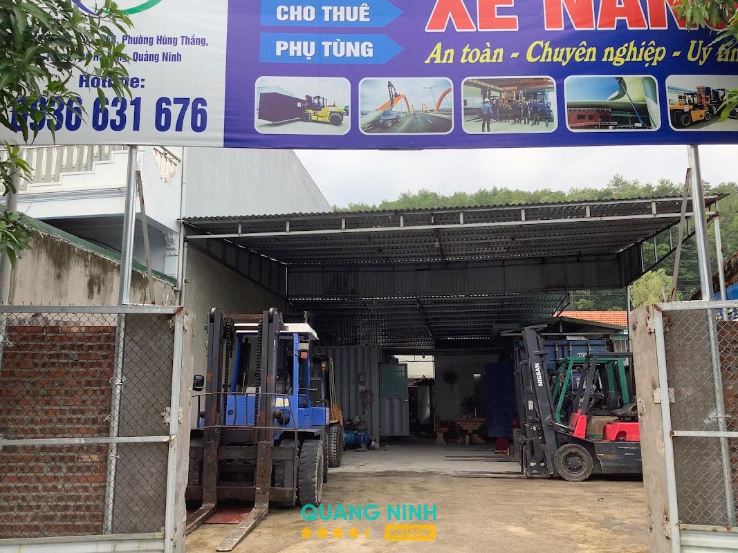 Xe nâng Quảng Ninh - Đức Trung tại Bãi Cháy
