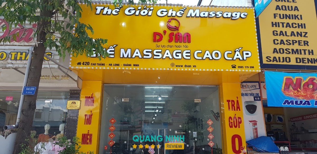 Ghế Massage D'san Chi Nhánh Hạ Long