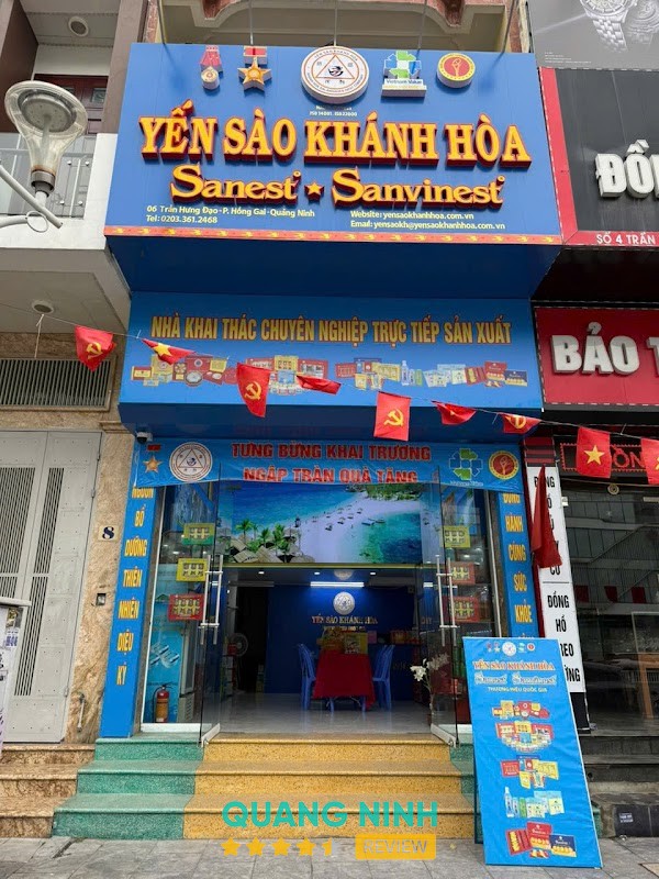 Showroom Yến Sào Khánh Hoà tại 6 Trần Hưng Đạo