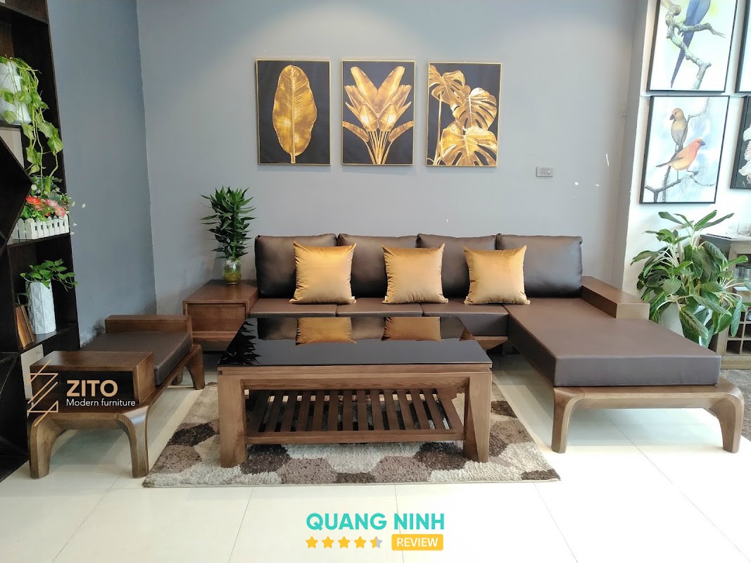 Ghế sofa gỗ – hình ảnh 3