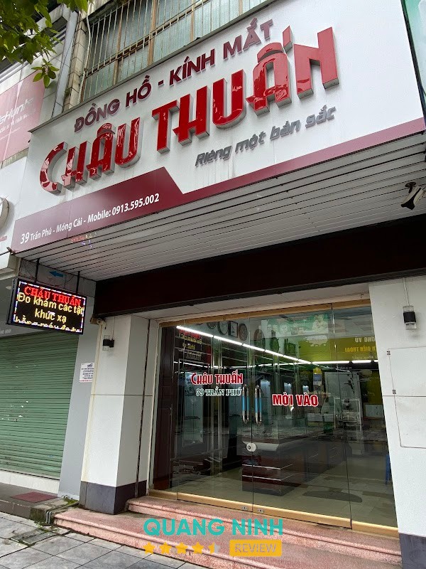 Cửa Hàng Đồng Hồ Kính Mắt Châu Thuấn Móng Cái