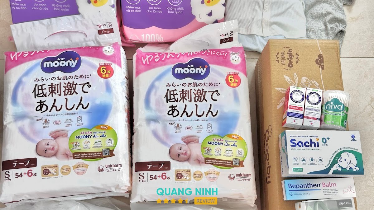 Không gian mua sắm tại Lala Baby Uông Bí