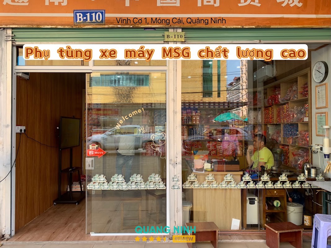 Phụ tùng xe máy MSG chính hãng Móng Cái