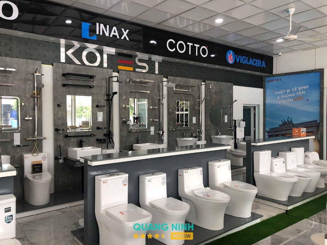 Showroom Đông Nam Á- Thiết bị vệ sinh Korest Quảng Ninh