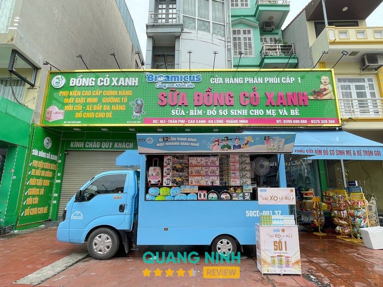 Đại Lý Sữa Cỏ Xanh tại Cao Xanh Hạ Long