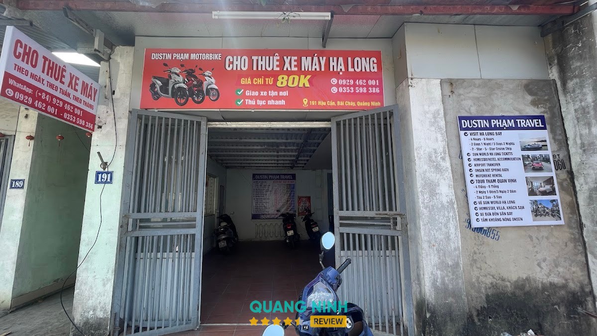 Dustin Phạm Motorbike Rental Ha Long - Thuê Xe Máy Bãi Cháy