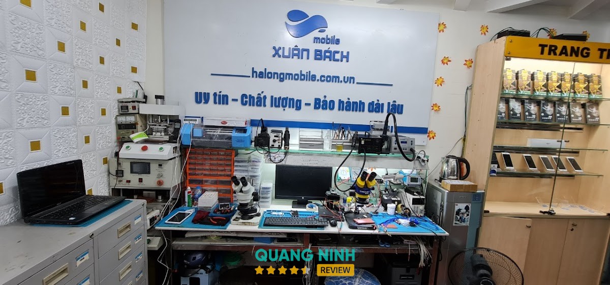 Thay kính điện thoại Xuân Bách Hạ Long