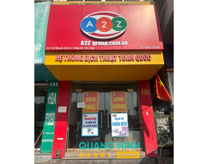 A2Z Dịch Thuật Quảng Ninh tại Hạ Long