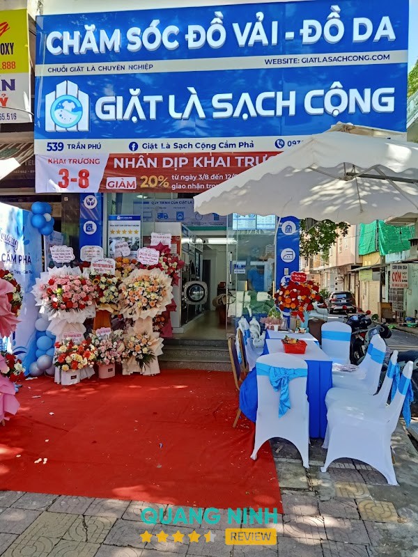 Giặt Là Sạch Cộng Cẩm Phả