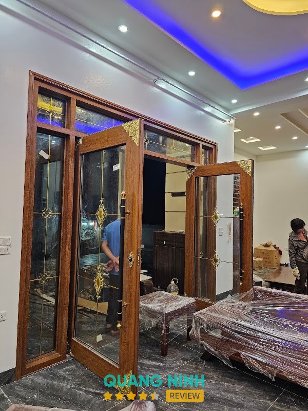 Hạng mục nhôm kính tại cơ sở Móng Cái