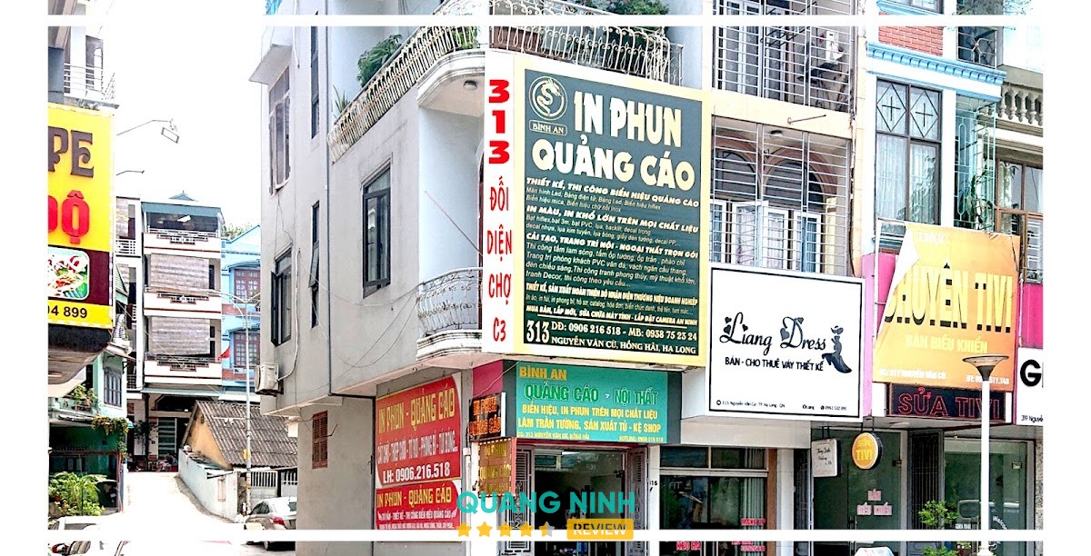 In phun quảng cáo Hạ Long Nguyễn Văn Cừ