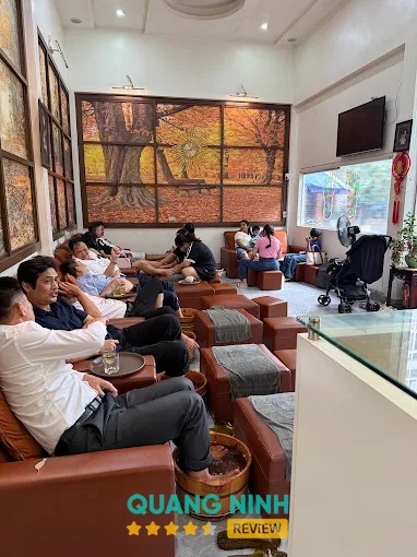 Không gian massage tại Tân Tuyển Hạ Long