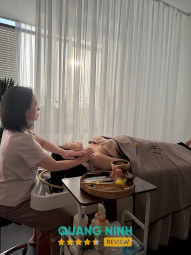 Khu vực chăm sóc cơ thể tại Healing Beauty Spa Hạ Long