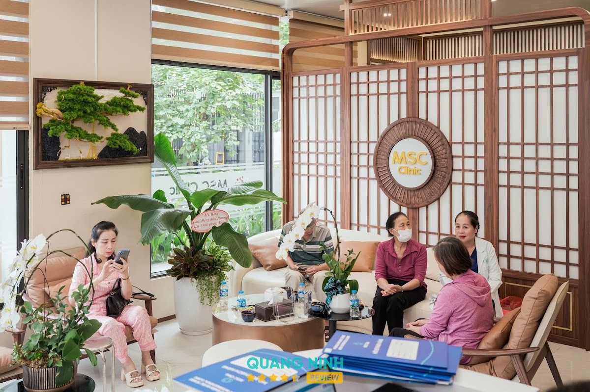 Khu vực điều trị tại Phòng khám MSC Quảng Ninh