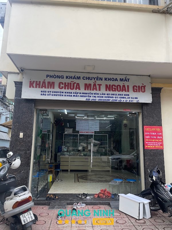 Phòng khám chuyên khoa Mắt Bác Sỹ Lân Quảng Ninh