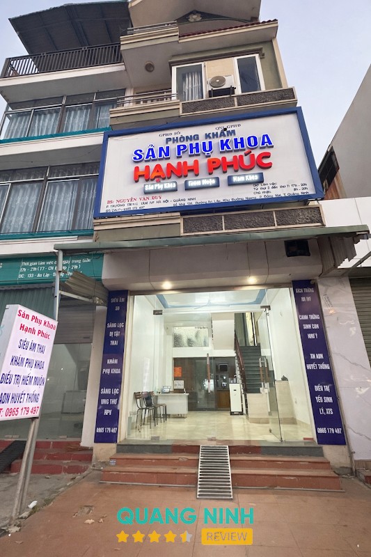 Phòng khám sản phụ khoa Hạnh Phúc - Km11 Minh Thành Quảng yên
