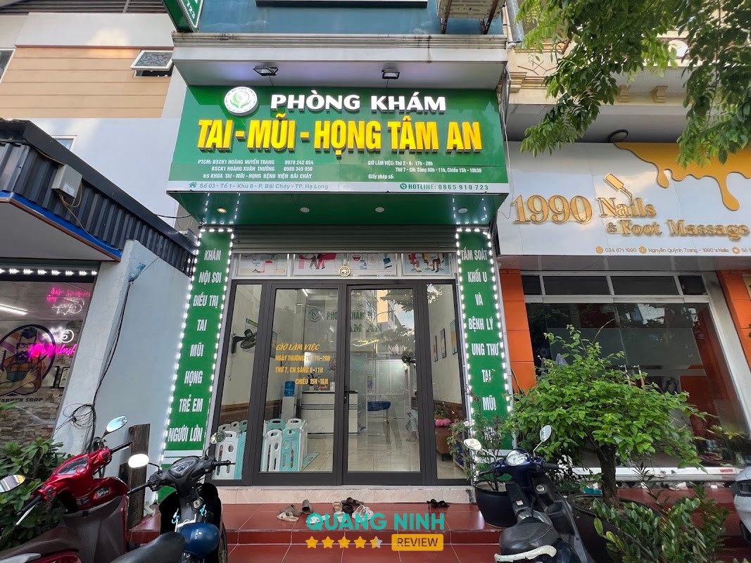 Phòng khám Tai Mũi Họng Tâm An Quảng Ninh