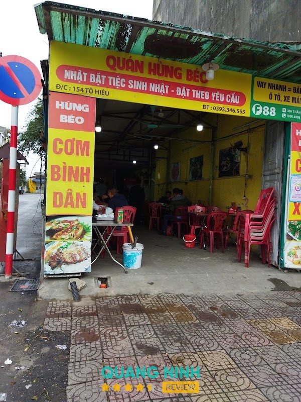 Quán Cơm Phở Hùng Béo tại Cẩm Phả