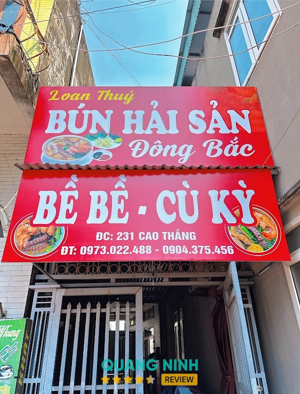 Bún Hải Sản Loan Thuý Đông Bắc Hà Lầm