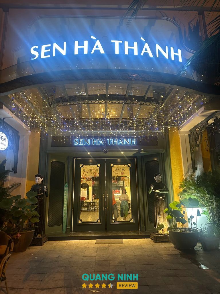 Không gian Nhà Hàng Sen Hà Thành Hạ Long