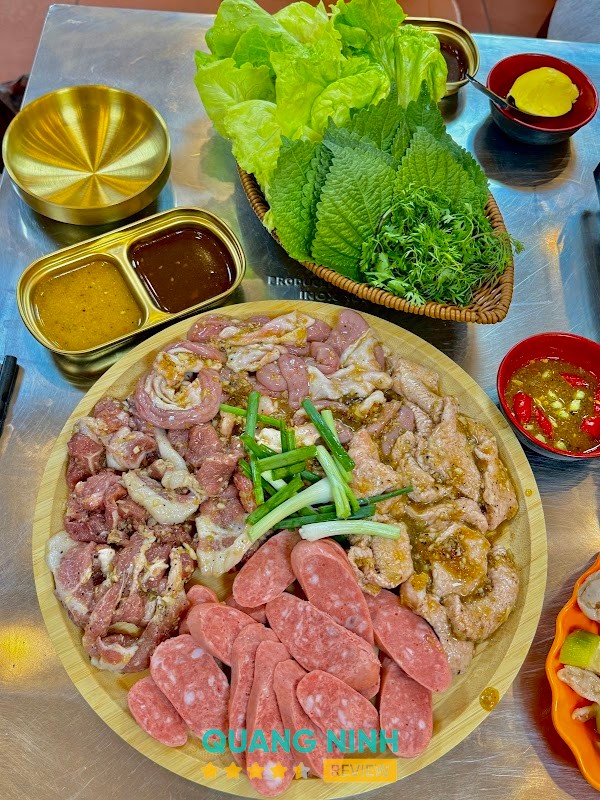 Ăn vặt Linh béo Nướng áp chảo Vân Đồn