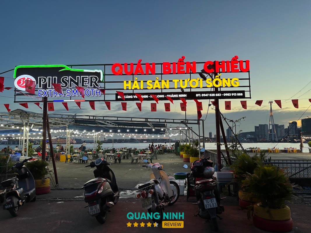 Quán Bia Biển Chiều Hồng Gai