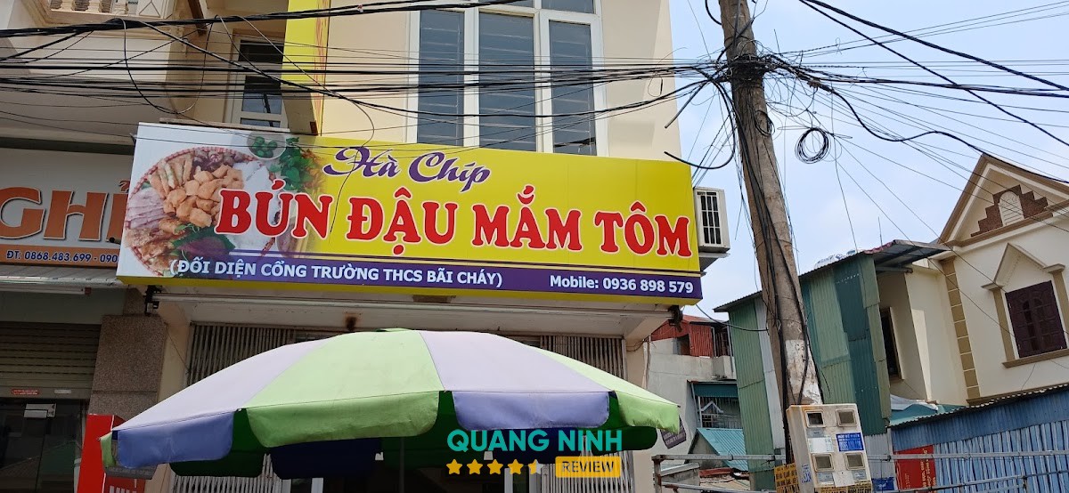 Bún đậu Mắm tôm Hà Chíp Bãi Cháy