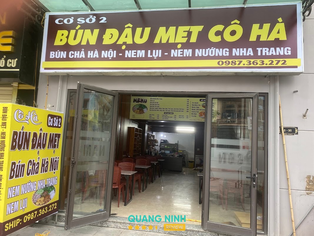 Bún đậu cô hà Bãi Cháy