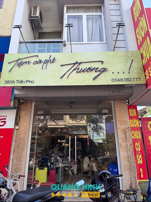 Tiệm Cà Phê Thương Cao Xanh