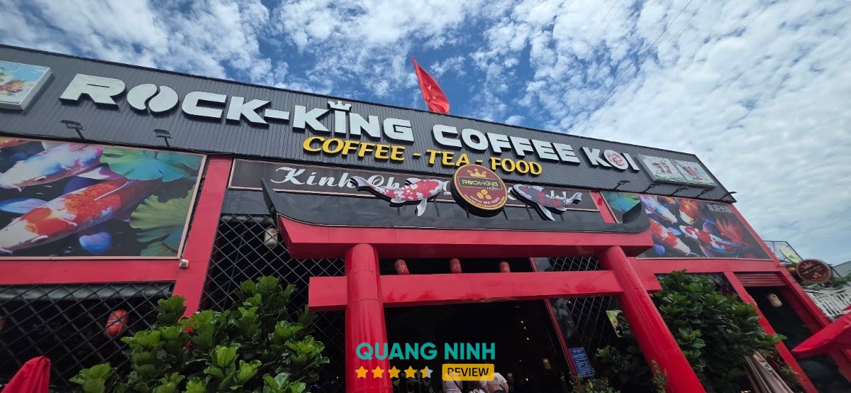 Rock King Coffee Koi – hồ cá Koi