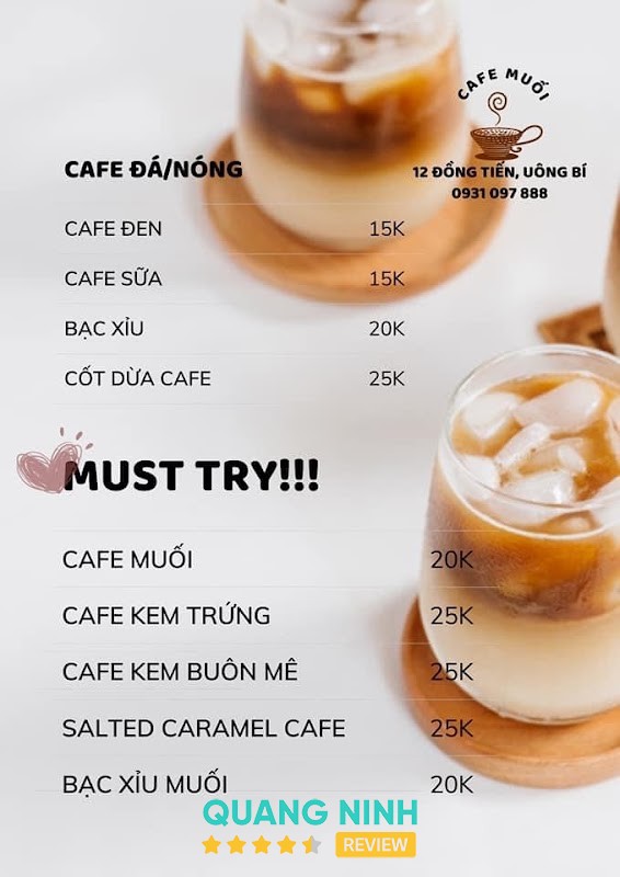 Cafe Muối Uông Bí - quán cà phê ở Uông Bí