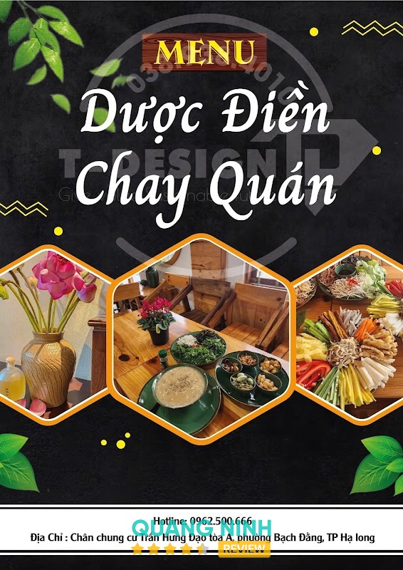 Món chay tại Dược Điền Chay Quán