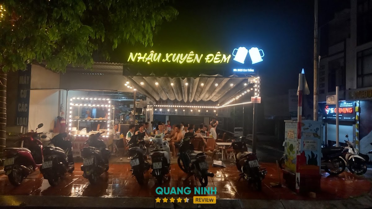 Món hải sản tại Nhậu Xuyên Đêm