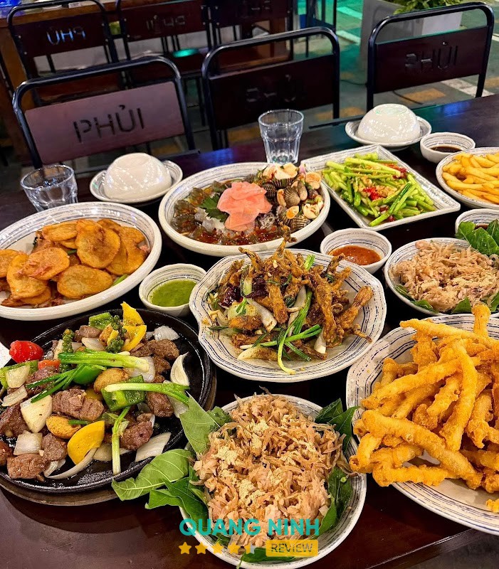 Các món ăn tại Nhà Hàng Beer Phủi