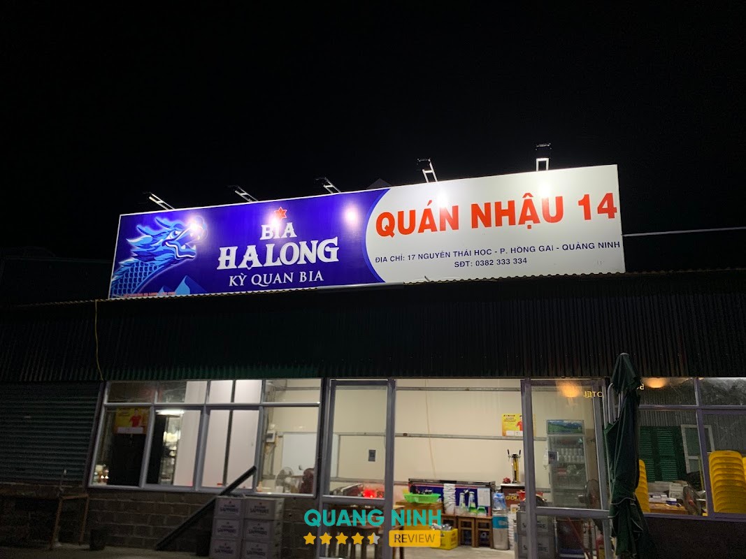 Quán Nhậu 14 tại đường Nguyễn Thái Học