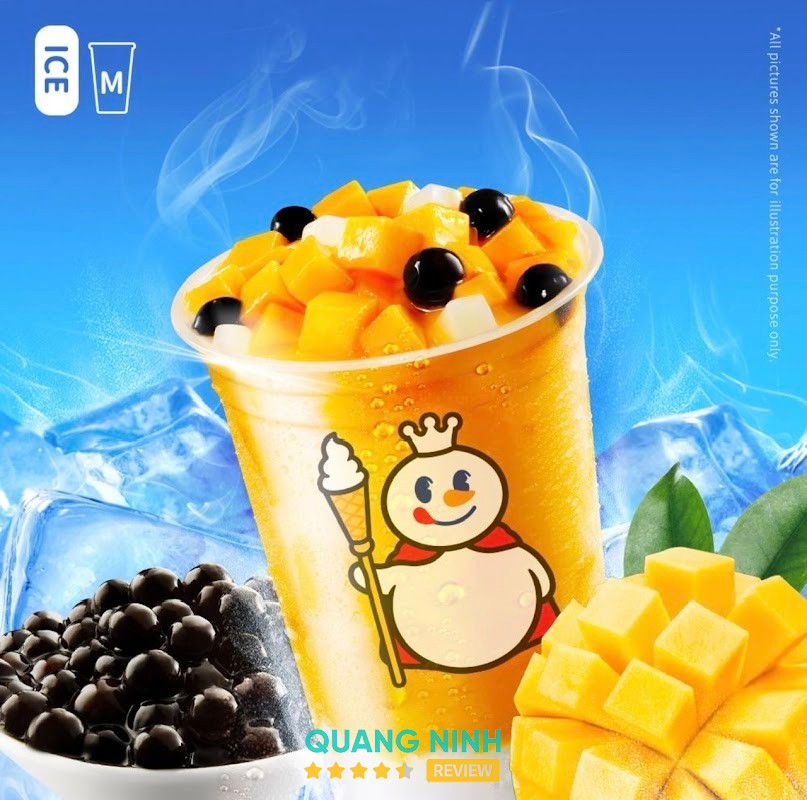 Đồ uống tại Mixue Vân Đồn