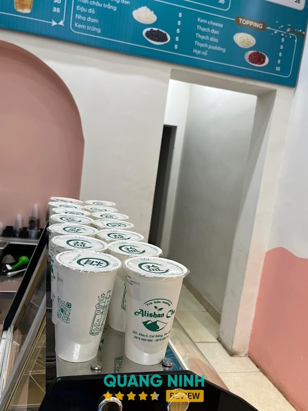 Đồ uống tại Alishan Cha Vân Đồn