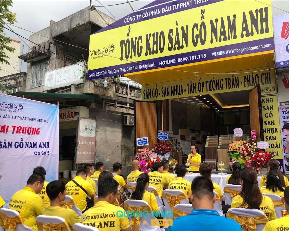 Tổng Kho Sàn Gỗ Nam Anh Cẩm Phả Quảng Ninh