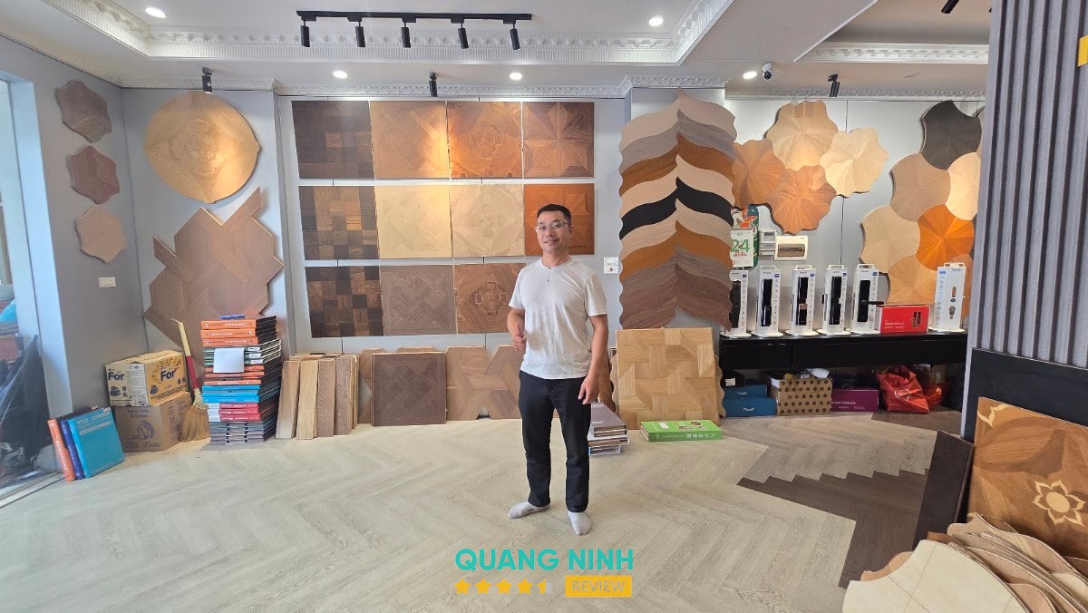 VAN Sàn Gỗ và Sơn Hiệu Ứng Bãi Cháy Quảng Ninh