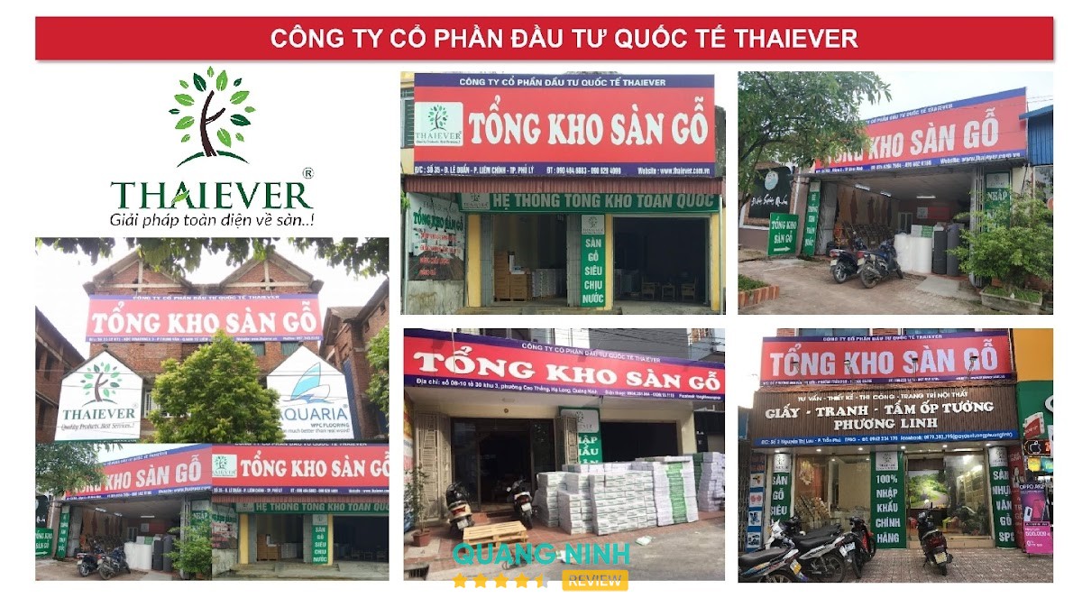 THAIEVER Tổng Kho Sàn Gỗ Quảng Ninh Hà Lầm