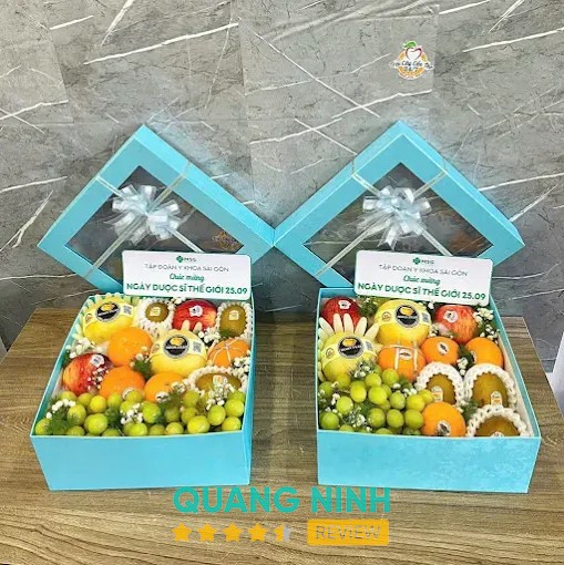 Giỏ hoa quả tại NGON Fruit Móng Cái