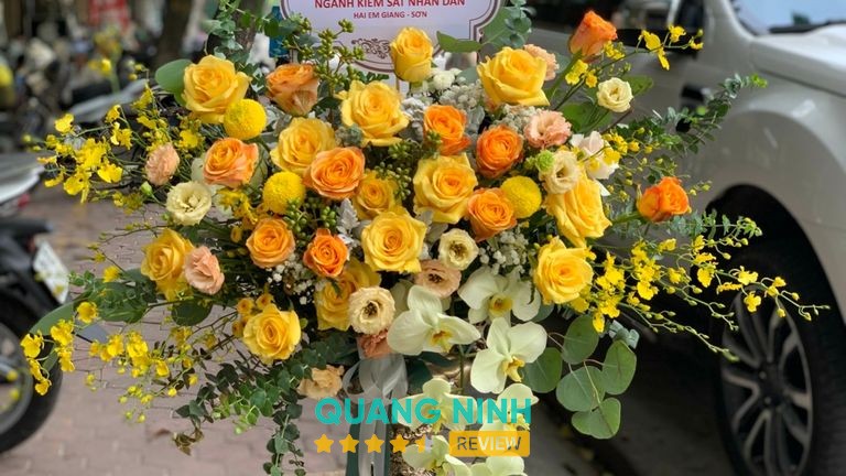 Shop Bán Hoa Tươi Uông Bí tại 8 Quang Trung