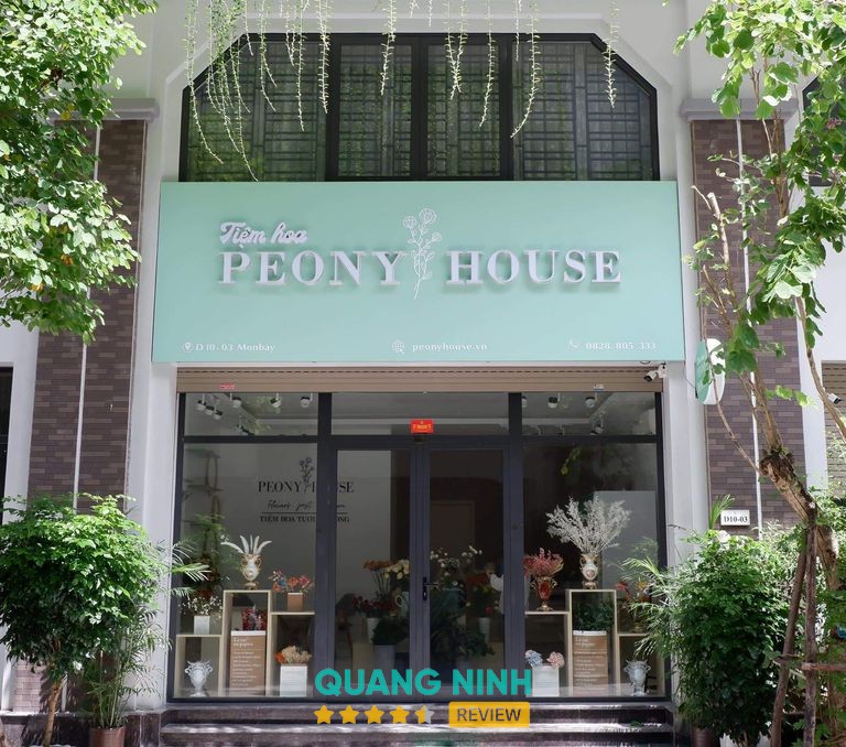 Tiệm hoa Peony House tại Hạ Long