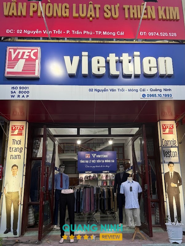 Shop Thời Trang Việt Tiến móng cái 02 Nguyễn Văn Trỗi, Móng Cái 1, Quảng Ninh, Việt Nam