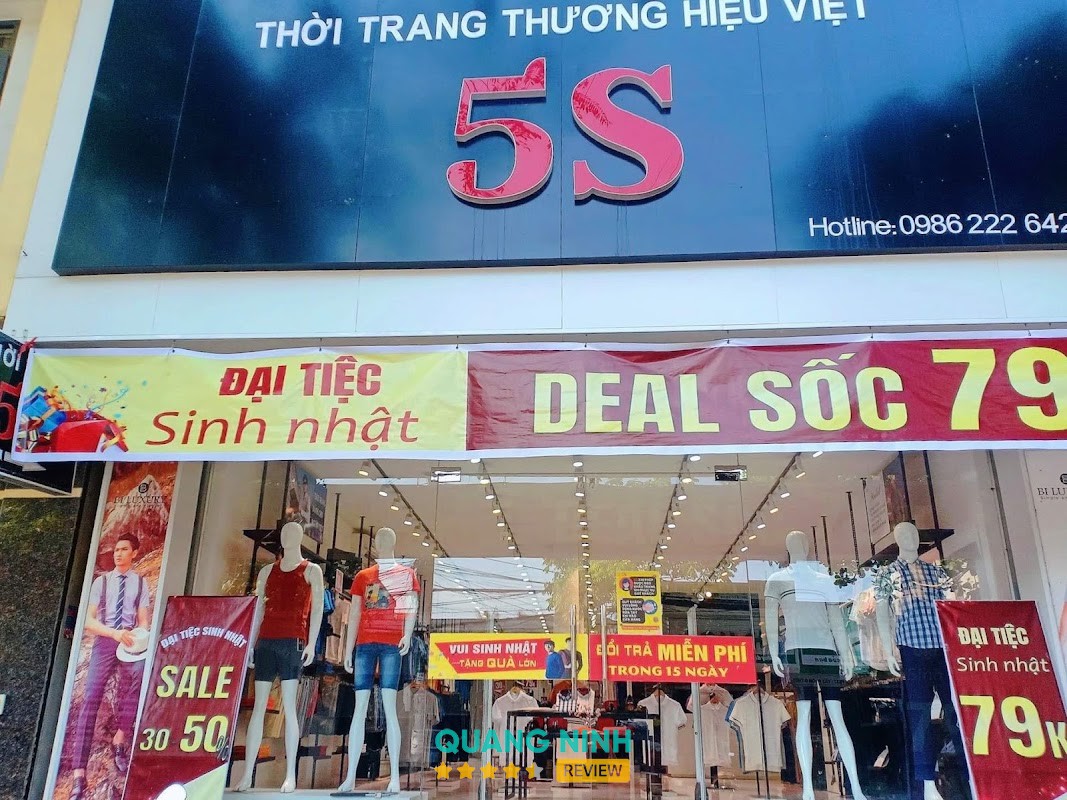 5S Fashion Uông Bí tại 190 Trần Nhân Tông