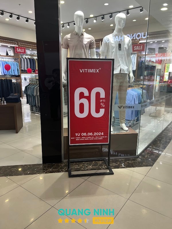 Không gian cửa hàng Vitimex Uông Bí