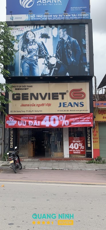 Cửa hàng thời trang Genviet Jeans Uông Bí