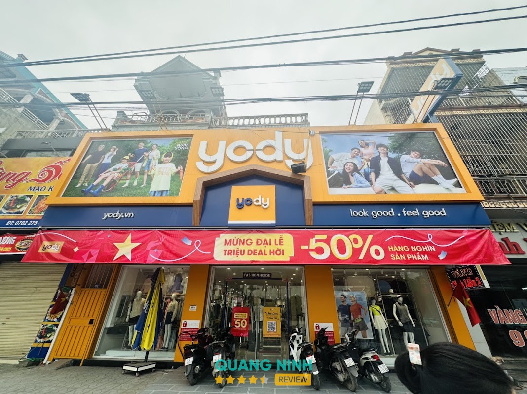 Không gian mua sắm tại YODY Mạo Khê 3